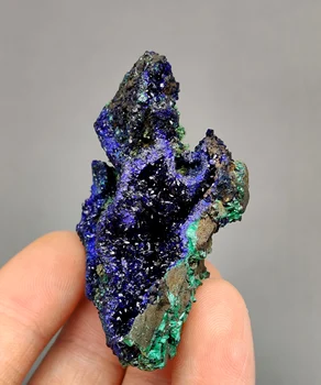 

48g Natural beautiful Shiny Azurite mineral specimen crystal Stones and crystals Healing crystal Free shipping