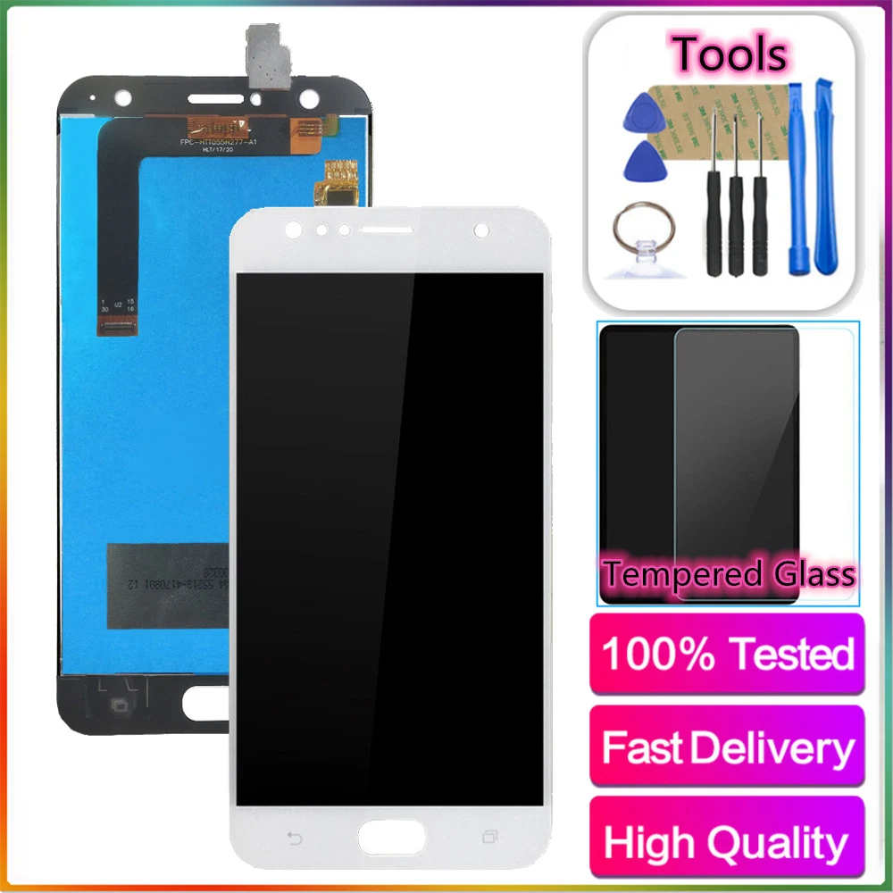 Для Asus Zenfone 4 Selfie ZD553KL ZB553KL X00LD ЖК-дисплей + сенсорный экран дигитайзер в сборе