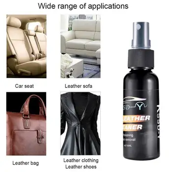 

Auto Liquid Leather Renovated Coating Paste Maintenance Agent Car Cleaner Polish Car Clean Detergent Refurbisher