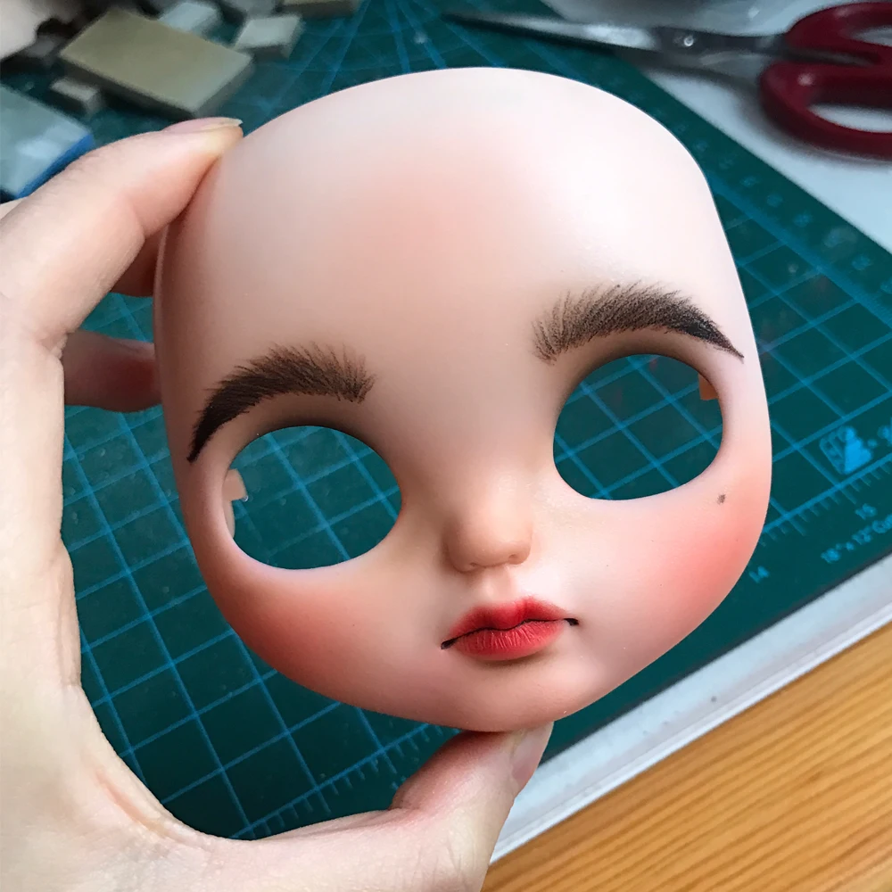 Blyth кукольная лицевая пластина для diy вашего макияжа blyth включая заднюю панель