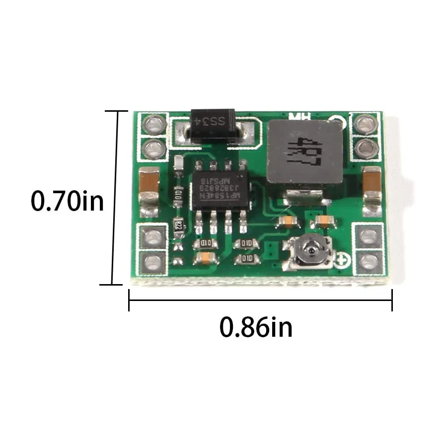 0,8V bis 20V 3A max. 3 x Mini Spannungsregler Step down MP1584EN 1MHz DC-DC OUT 0,8V bis 20V 3A max. 3 x Mini Spannungsregler Step down MP1584EN 1MHz DC-DC OUT