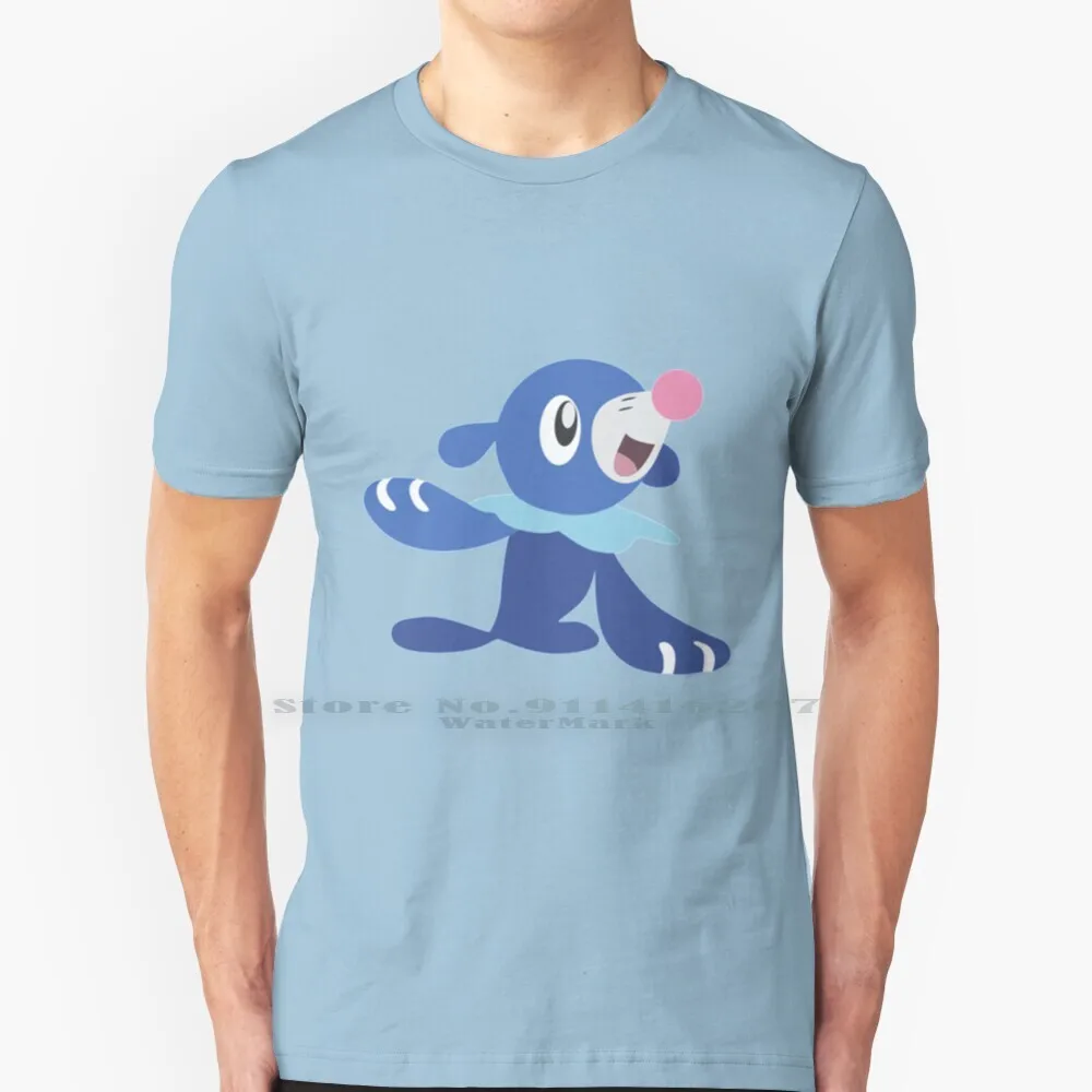 Popplio футболка из 100% чистого хлопка Sun Moon otaквин Nintendo Water Shigeru Miyamoto Rowlet Litten Манга