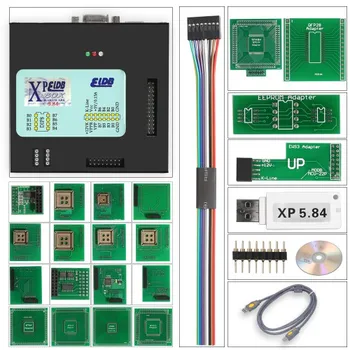 

New XPROG V5.84 USB with Dongle Full set Adapter XPROG-M X-prog Box V5.55 /5.84 Auto ECU Chip Tuning Programmer XPROG