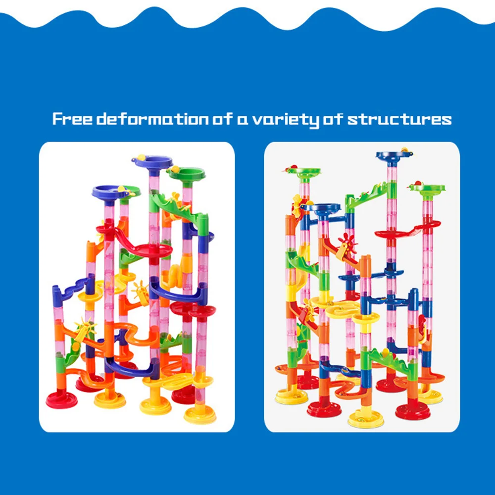 Мраморный гоночный лабиринт, шарики, водная игра, трек, детский подарок для ребенка, развивающие игрушки, строительные блоки, игрушка