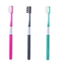 10000 микрон Щетина зубная щетка для беременных женщин для взрослых домашняя маленькая головка супер мягкая микро-нано ворсистая зубная щетка 1 шт