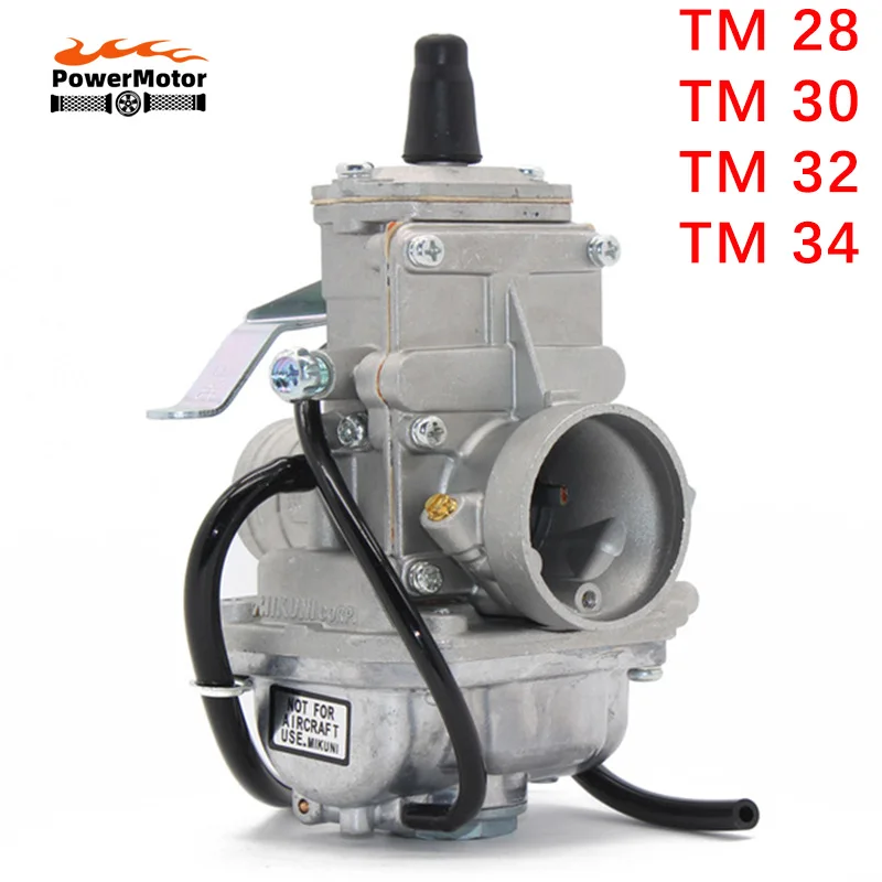 Карбюратор Mikuni TM28 30 32 34 плоский слайд 28 мм карбюратор Spigot TM ПОДХОДИТ для Kawasaki KX125 150