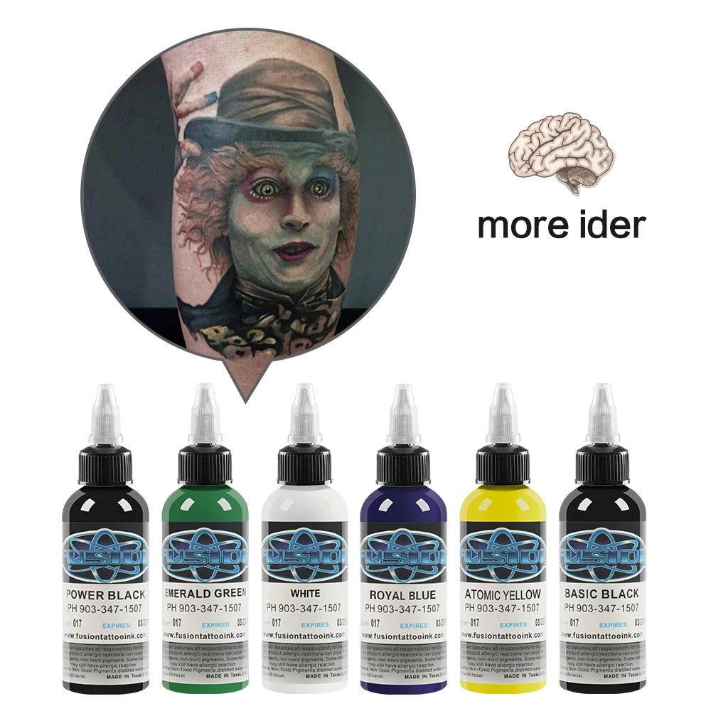 

16Pcs Body Paint Tattoo Ink Set Permanent Makeup tattoo microblading pigment Paint Body coloring Ink