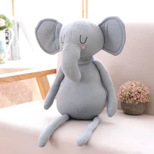 50 см детская Успокаивающая статуэтка слона Кролик Шерсть вязаная плюшевая игрушка детский подарок мягкие животные Детская плюшевая кукла