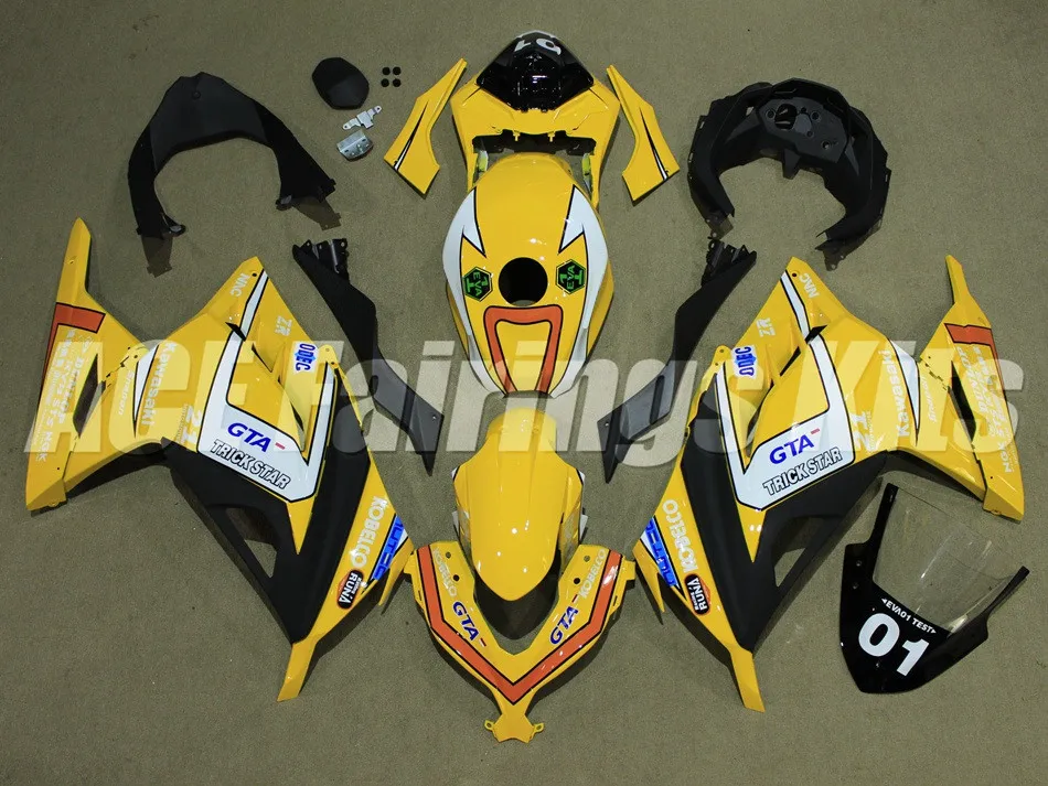 

New ABS fairing kit for Kawasaki Ninja300 EX300 300R 2013 2014 2015 2016 13 14 15 16 17 Fairings set Injection mold + Tank cover