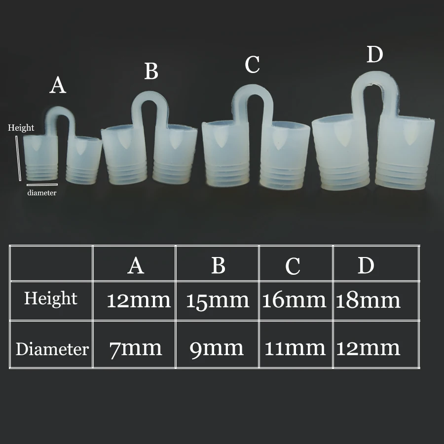 4Pcs Anti Snoring Device Sleep Nose Clip Anti Snore Stopper Snoring Nasal Dilators Silent Breathing Quiet Rest Tool Sleep Aid