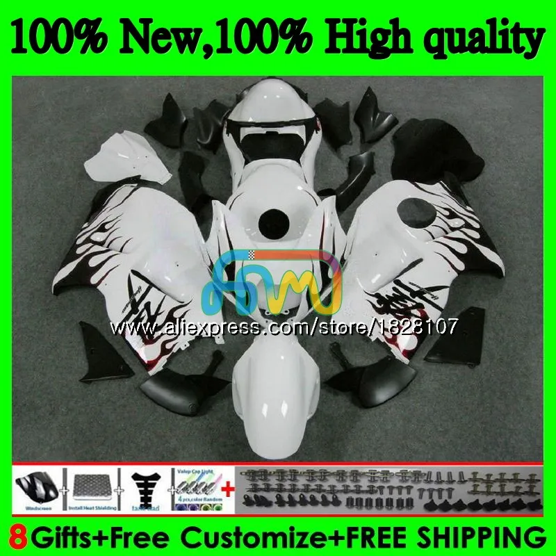 Корпус для SUZUKI Hayabusa GSXR 1300 GSXR1300 96 97 98 99 01 48BS. 13 GSXR-1300 1996 Красный Пламя 1997 1998 1999 2000 2001 обтекатель