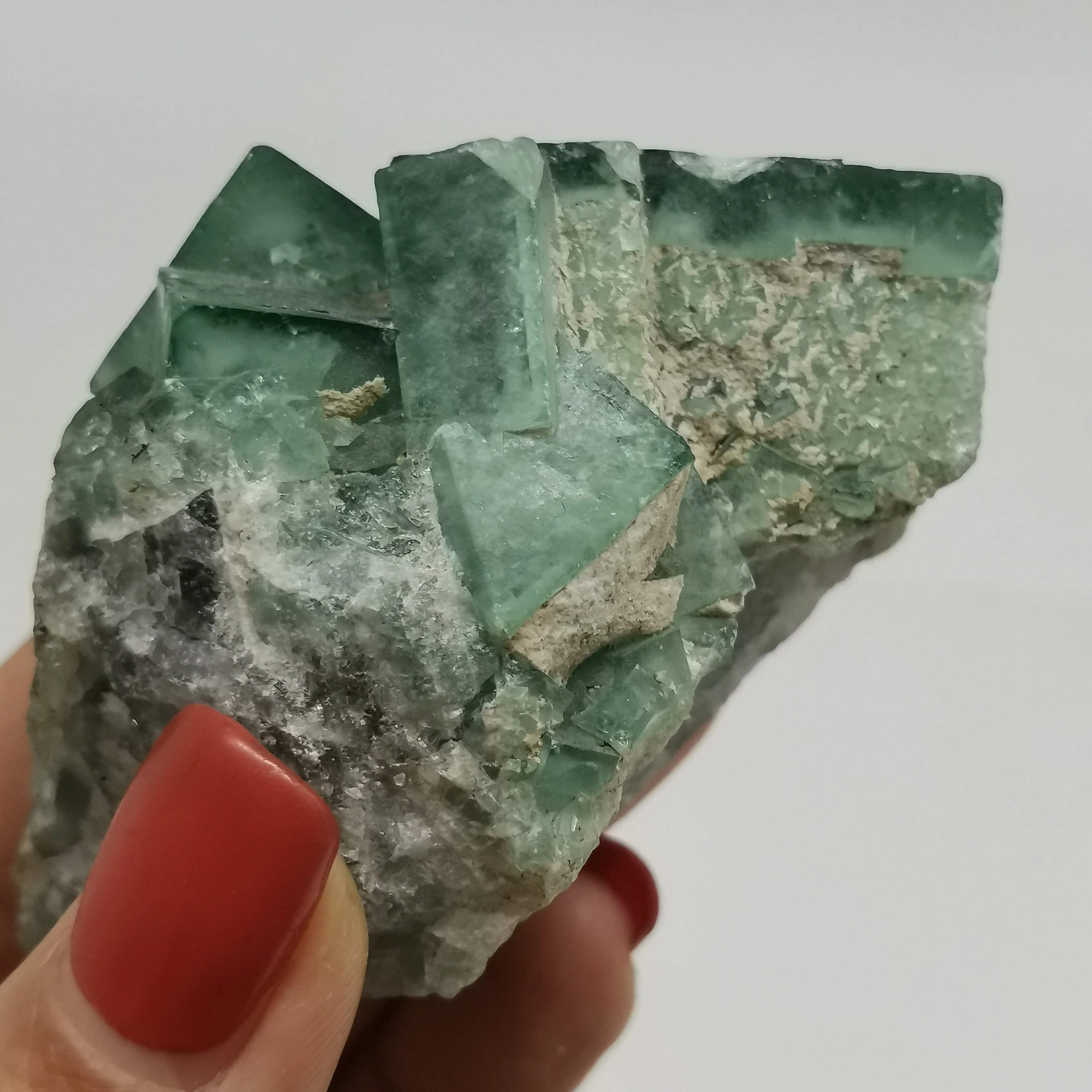 XT325(175 г) натуральный зеленый флюоритовый кварц кристалл камень минеральный образец лечение камень Исцеление подарок