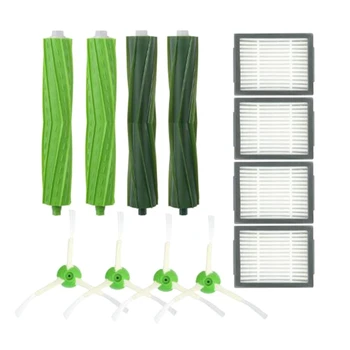 

Replacement Accessories Kit for Roomba I7 Series I7 I7+/I7 Plus E5 E6 E7 - Includes 4 Pack Filter, 4 Pack Side Brush, 4 Pack Bri