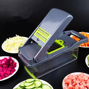 

vegetable cutter multifunctional Mandoline Slicer Fruit Potato Peeler Carrot Grater Kitchen accessories basket vegetable slicer