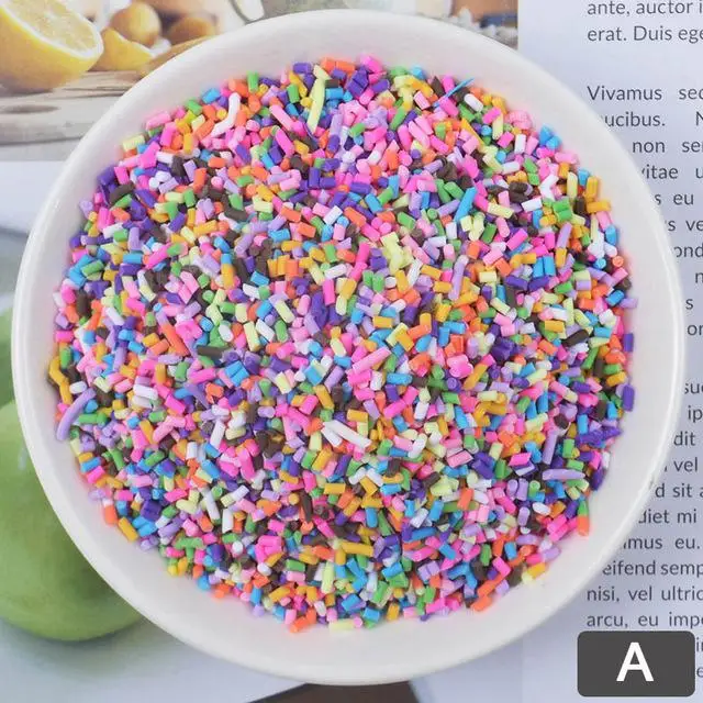 1KG Addition Sprinkles For Slime Charms Filler for Fluffy Mud Toys Slime Supplies Accessories Clay DIY Clay Kit Beads Wholesale - Цвет: A