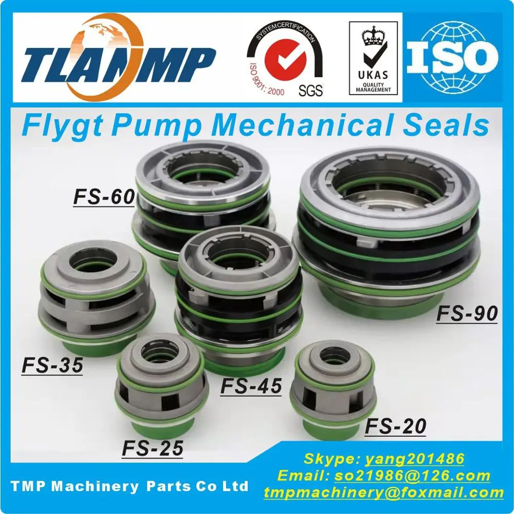 FS-35 , FS35, 35mm sostituire le guarnizioni meccaniche plug-in Fly-gt per pompe Xy-lem Fl-ygt 2670,3153,5100.210/211/220/221