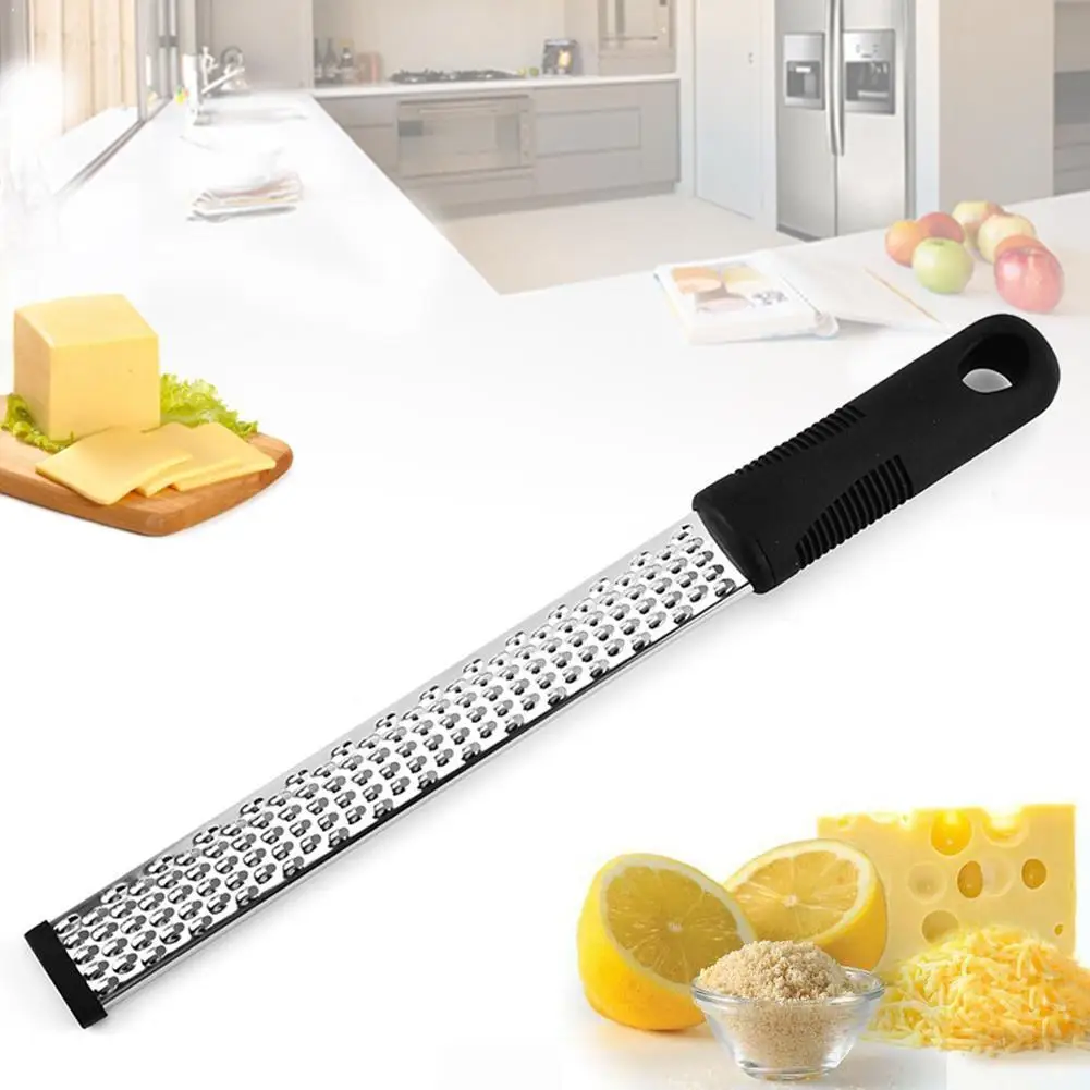 Silver Stainless Lemon Cheese Vegetable Zester Grater Peeler Slicer Kitchen Tool