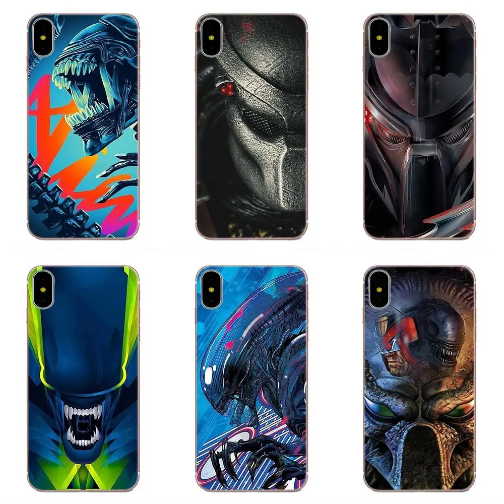 Аниме Alien Vs Predator печать мобильный телефон оболочка для Xiaomi Redmi Note 2 3 3S 4 4A 4X 5 5A 6 6A Pro
