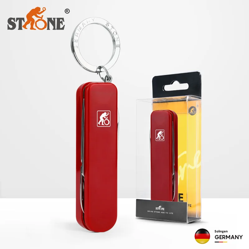 Немецкий многофункциональный нож для ногтей STONE 6 в 1 портативный карманный