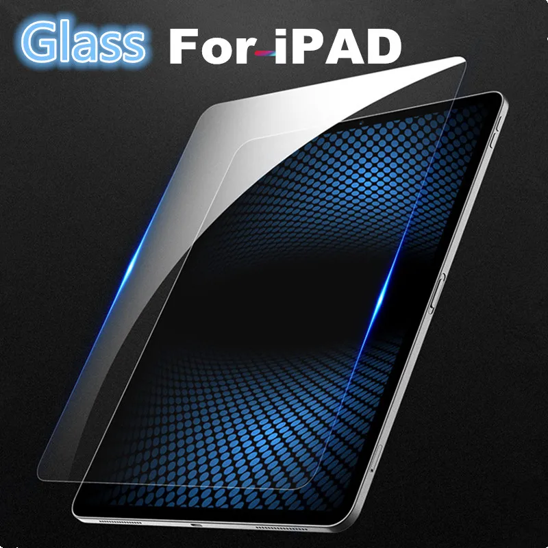 Закаленное стекло 9H для iPad 10 2 дюйма 2019 2020 2.5D полное покрытие Защита экрана 7 8