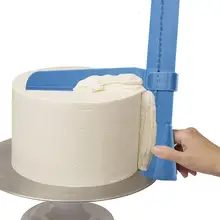 Скребок для торта гладкие регулируемые шпатели для мастики для края торта Гладкий крем украшения DIY формы для выпечки Посуда кухонный инструмент, для торта