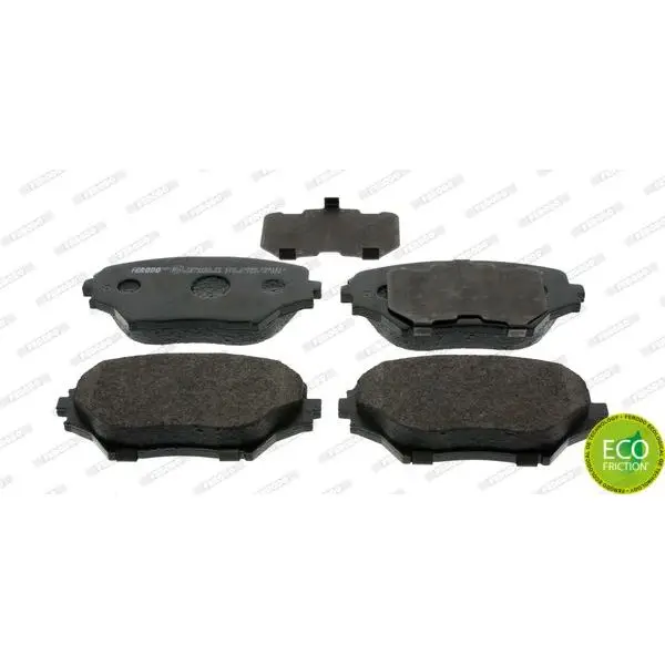 Колодки дисковые п.\ Toyota RAV4 1.8/2.0 WTi/2.0D4-D 00 FERODO F