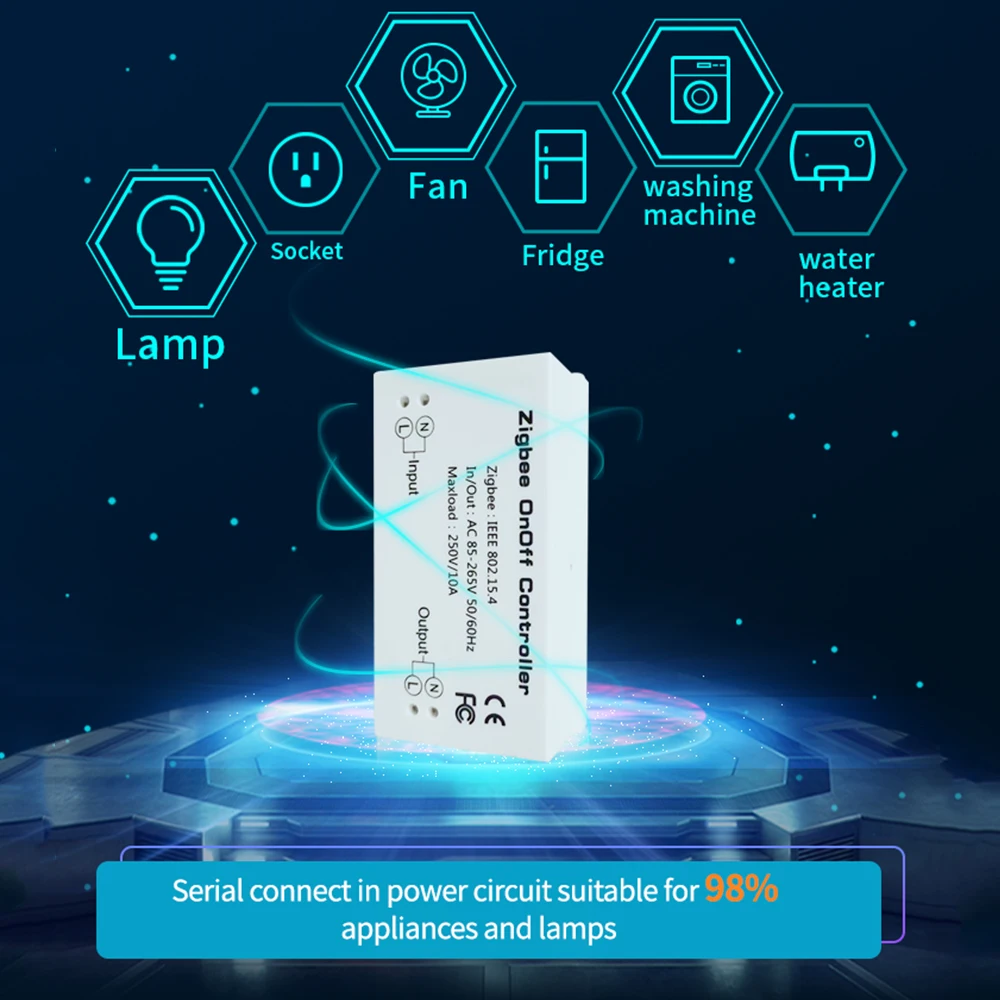 Multifunction Switch Controller Zigbee On/Off Controller Intelligent Switch APP Remote Control Home Light Controller