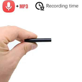 

JOZUZE Smallest Mini USB Pen Voice Activated Digital Audio Voice Recorder Mp3 Player 192Kbps Recording Super-long standby