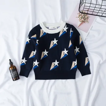 

2020 New Autumn Winter Cotton Knitted Sweater Baby Children Clothing Toddler Girls Sweaters Kids Long Sleeve Teenager Clothes