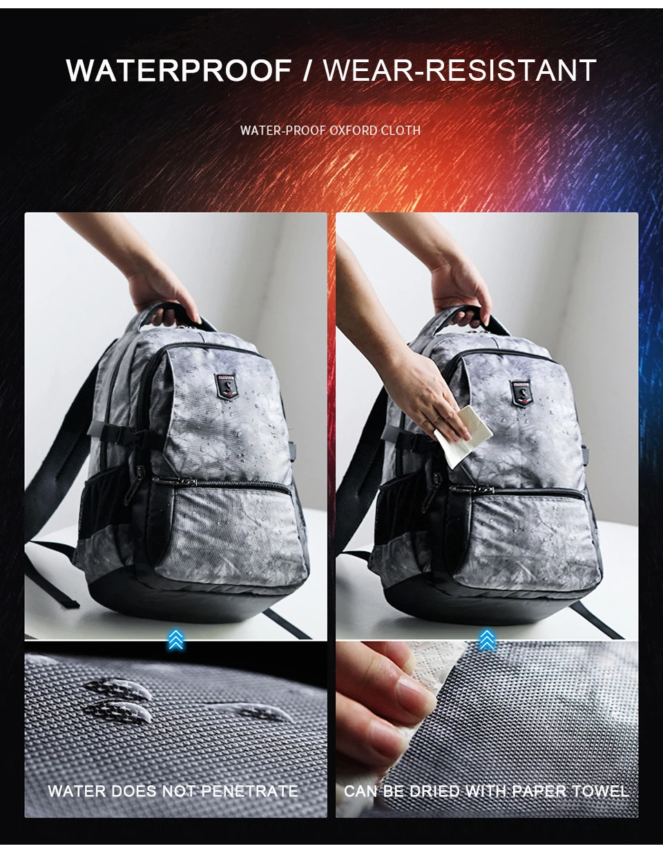 Women Backpack Student Bagpack Female College University School Laptop Bag Men Waterproof USB Charging Notebook Male Bags Pack (5)