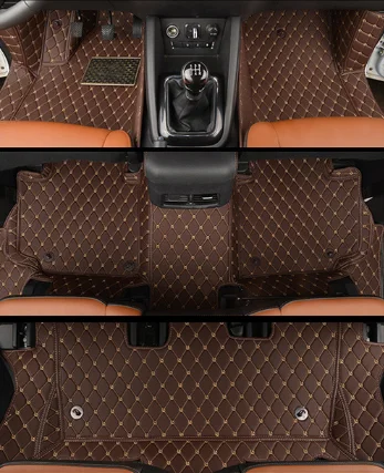 7 Для changan chana cx70t cx70 кожаный провод автомобильные коврики ковер аксессуары для интерьера Стиль - Цвет: 7