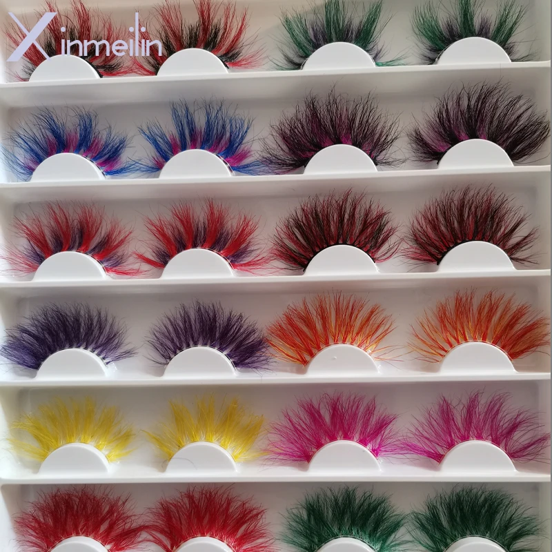 25mm mink lashes wholesale makeup beauty 3D color natural false eyelashes bulk eyelash packaging box case fake eyelash extension 25mm mink lashes wholesale makeup beauty 3D color natural false eyelashes bulk eyelash packaging box case fake eyelash extension
