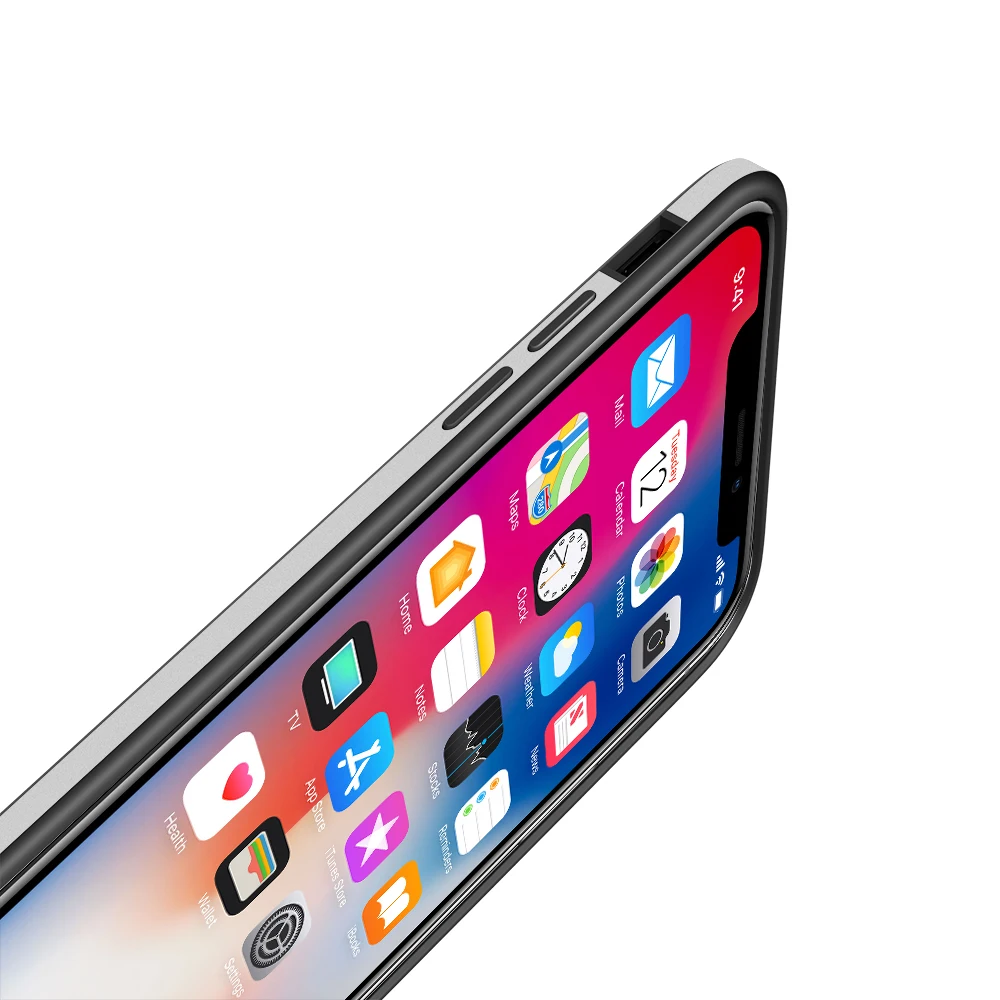 Для iPhone XR 11Pro чехол металлический бампер задняя закаленное стекло противоударный силиконовый чехол для iPhone X XS Max 7 86 6s plus Аксессуары
