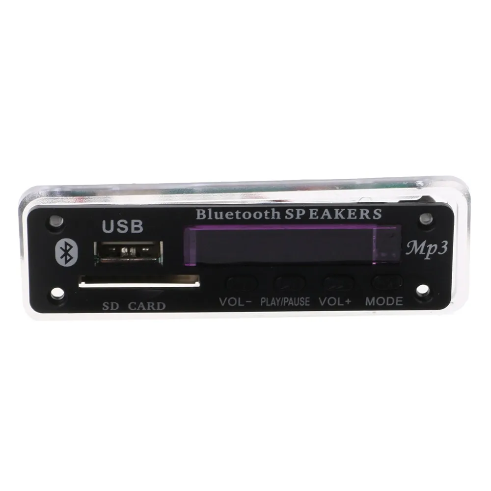 1 Набор, автомобильный Bluetooth MP3 WMA декодер доска 12V Беспроводной аудио модуль USB TF радио автомобильные аксессуары