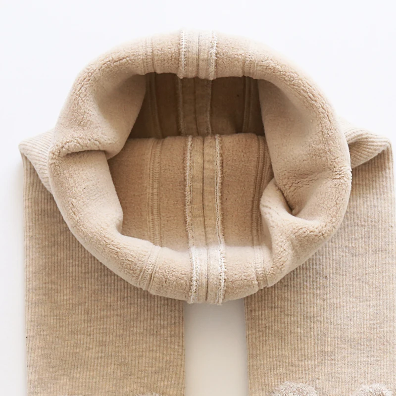 

Children Leggings Thick Pure Cotton Warm And Comfortable Autumn Winter Soft Girl Trousers Leggings Tight For Girls Age 0-4T