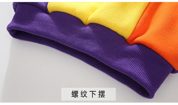 winter Kids Warm Kids Set Boy Children's Fashion Suit Baby Kids Clothing Sets Boy PThickening plush sweater+ plush jeans 2pcs