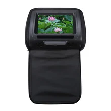 7 дюймов HD видео автомобиля dvd-плеер для подголовника Динамик ИК-контроллер защитным чехлом на молнии Многофункциональный USB регулируемый ЖК-дисплей Экран