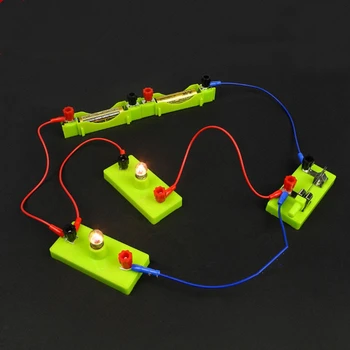 

Circuit Experiment Series Electrical Series-Parallel Small Bulb Experiment Set Electrical Equipment Box