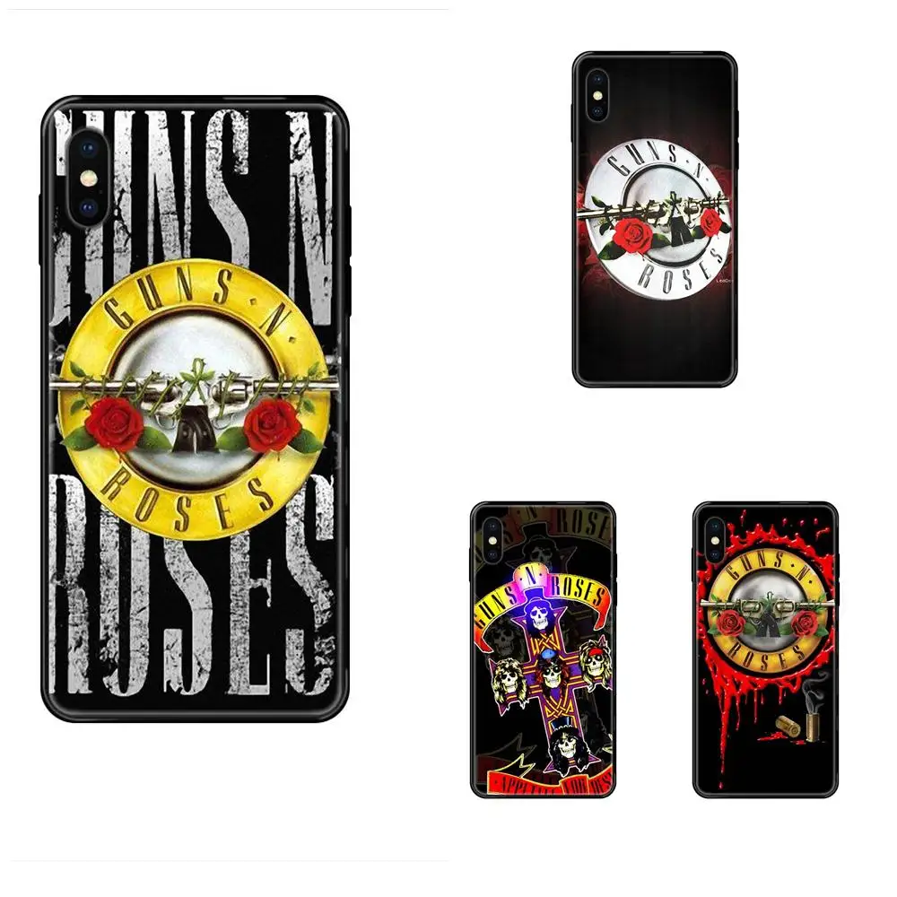 Guns N Roses Axl Rose для Galaxy A5 A6 A7 A8 A10 A10S A20 A20S A20E A21S A30 A30S A40 A50 A70 A71 A70E TPU новый стиль |