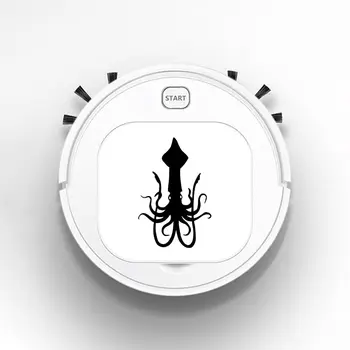 

Auto Multifunctional Smart Floor Cleaner Rechargeable Sweeping Robot Dry Wet Sweeping 1800Pa Vacuum Cleaner Home Squid Animal