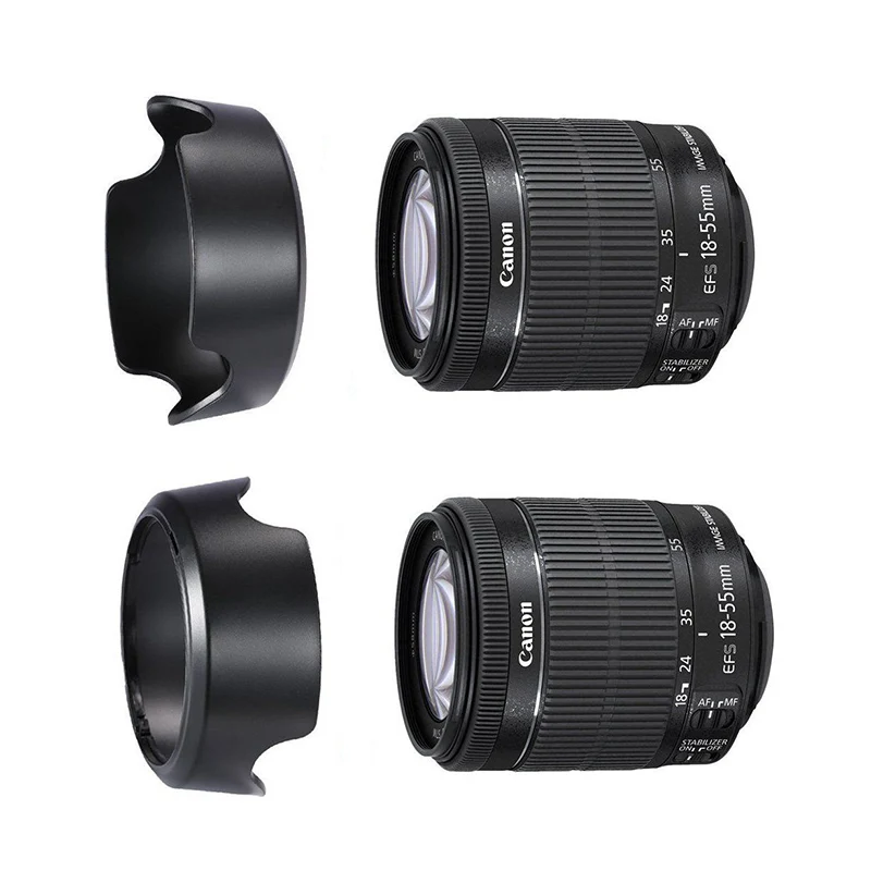 HB-69 бленда объектива камеры для Nikon AF-S DX 18-55 мм F/3,5-5,6G VR II 52 мм хорошая форма пластиковая бленда для Nikon D3200/D3300/D5200/D5300