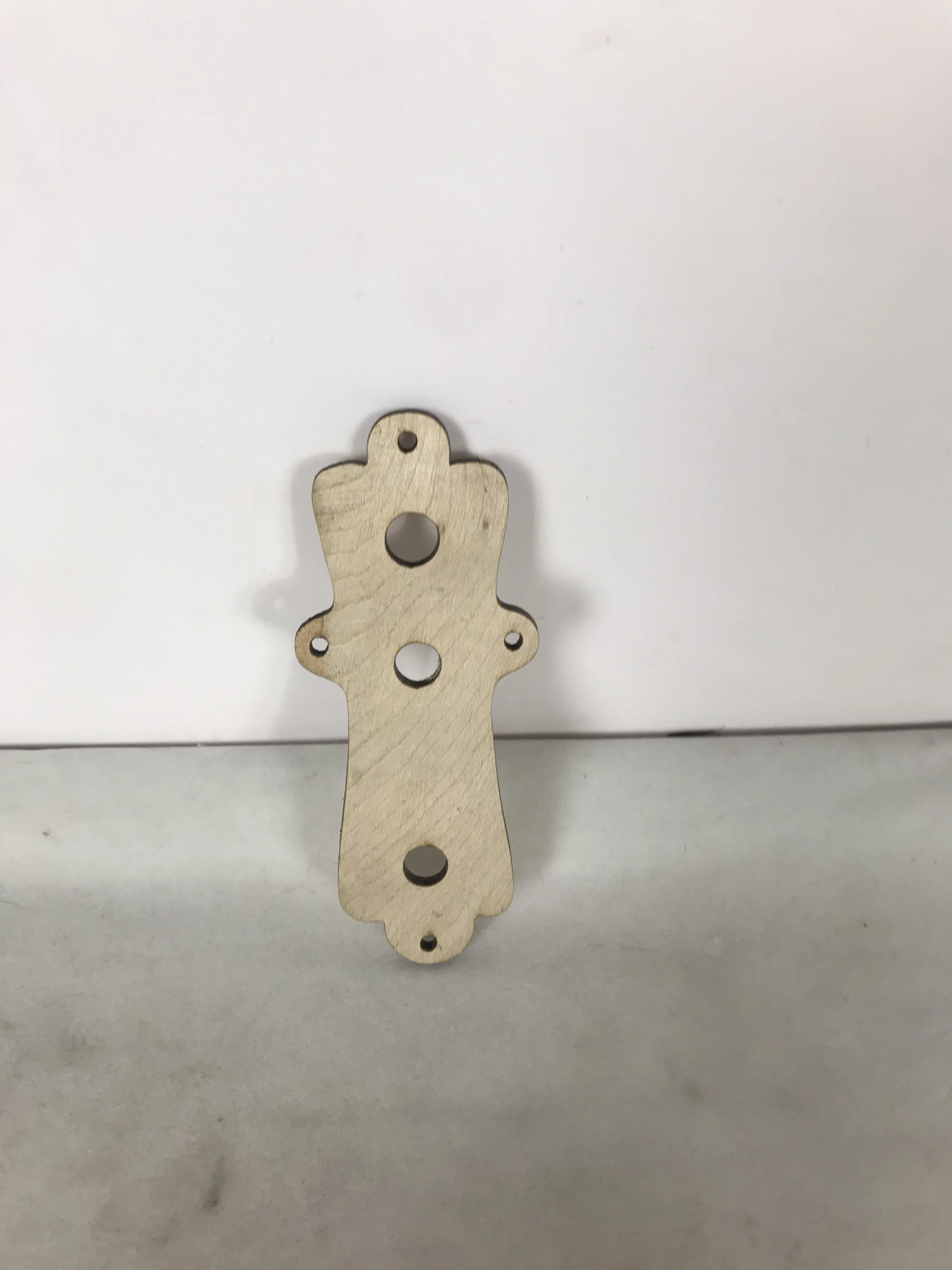 4-hole jazz bass control board, suitable for J bass style guitar solid wood board guitar replacement