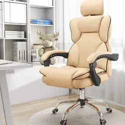 Chaise de Gaming en cuir de haute qualité, chaise de bureau ergonomique, pour ordinateur, café de course Internet LOL 