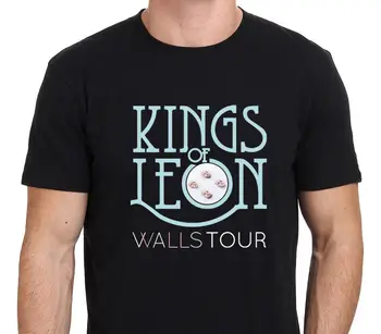 

Kings of Leon Walls Tour with Dates 2018 Men's T-Shirt Top Tee T Shirt