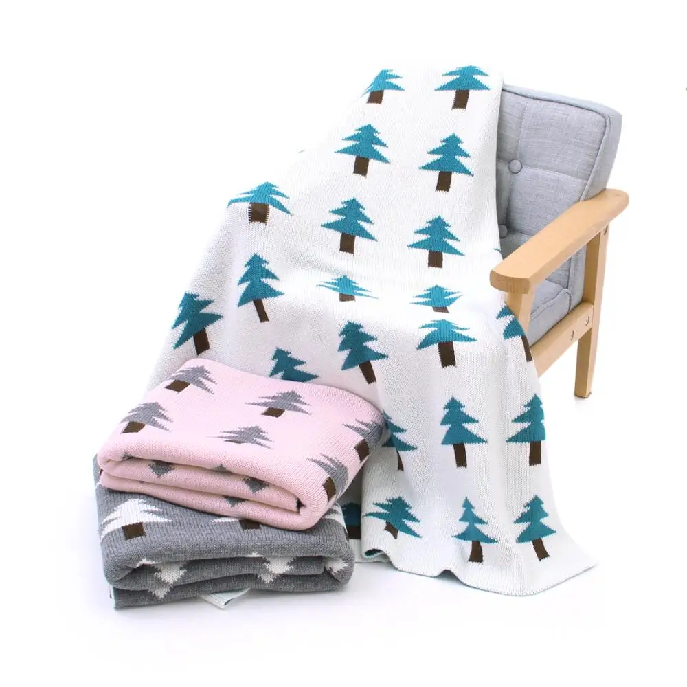 

Baby Blankets Winter Newborn Swaddle Wrap Sleepsacks Super Soft Knitted Infant Bebes Stroller Bed Quilt 100*80cm Toddler Blanket