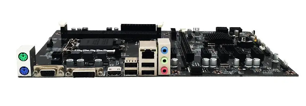 Материнская плата H81 PRO BTC 6-GPU Mining Rig LGA1150 процессор DDR3 Тип памяти высокоскоростной USB3.0 порты компьютер ПК материнская плата R20