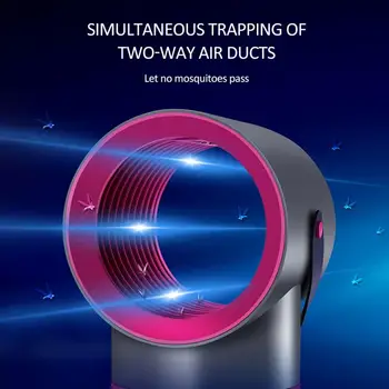 

Electric Mosquito Killer Light Photocatalyst Physical Moth Fly Repellent Lamp Garden Summer LED Light Trap Pest Control