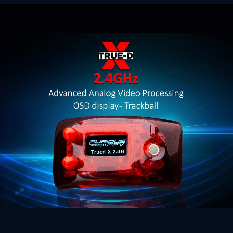 

FuriousFPV 2.4Ghz FCC Combo TrueD-XVTX Long Clarity Redefined Diversity Receiver for Fatshark HDO Dominator V1 V2 V3 FPV Goggles