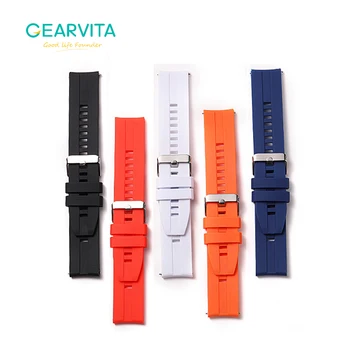 

22mm SmartWatch Watch band Leather Silicone Strap For DT NO.1 DT78 Microwear L15 L12 L16L13 Smart Watchband Wristbands Women Men