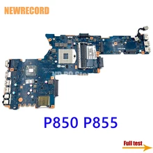NEWRECORD – carte mère DDR3 SLJ8E pour ordinateur portable, test complet, pour Toshiba Satellite P850 P855, K000135170 QFKAA LA 8392P
